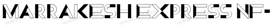 Marrakesh Express NF字体转换